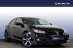 2019 Honda Civic Hatchback 1.0 VTEC Turbo 126 SR 5dr in Black at Listers Honda Stratford-upon-Avon