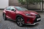 2021 Lexus NX Estate 300h 2.5 Premium Sport Edition 5dr CVT in Red at Lexus Cheltenham