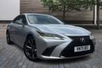 2021 Lexus ES Saloon 300h 2.5 F-Sport 4dr CVT (Tech/Safety Pack) in Silver at Lexus Cheltenham