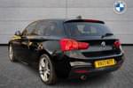 Image two of this 2017 BMW 1 Series Diesel Hatchback 118d M Sport 5dr (Nav) in Black Sapphire metallic paint at Listers Boston (BMW)