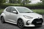 2021 Toyota Yaris Hatchback 1.5 Hybrid Design 5dr CVT in Silver at Listers Toyota Lincoln