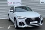 2021 Audi Q5 Diesel Estate 40 TDI Quattro S Line 5dr S Tronic in Glacier White Metallic at Coventry Audi