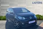 2021 Volkswagen Up Hatchback 1.0 115PS Up GTI 5dr in Deep black at Listers Volkswagen Nuneaton