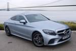 2022 Mercedes-Benz C Class Coupe C200 AMG Line Edition Premium 2dr 9G-Tronic in High-tech silver metallic at Mercedes-Benz of Hull