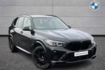 2021 BMW X5 M Estate xDrive X5 M Competition 5dr Step Auto in Black Sapphire metallic paint at Listers Boston (BMW)