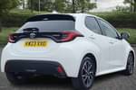 Image two of this 2023 Toyota Yaris Hatchback 1.5 Hybrid Design 5dr CVT in White at Listers Toyota Nuneaton