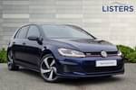 2019 Volkswagen Golf Hatchback 2.0 TSI 245 GTI Performance 5dr in Atlantic Blue at Listers Volkswagen Loughborough