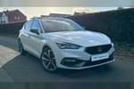 2024 SEAT Leon Hatchback 1.5 eTSI 150 FR Sport 5dr DSG in White at Listers SEAT Worcester