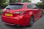 Image two of this 2022 Toyota Corolla Touring Sport 2.0 VVT-i Hybrid Design 5dr CVT in Red at Listers Toyota Coventry