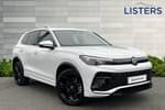 2024 Volkswagen Tiguan Estate 1.4 TSI eHybrid R-Line 5dr DSG in Oryx White Mother-Of-Pearl at Listers Volkswagen Worcester