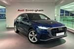 2019 Audi Q8 Diesel Estate 50 TDI Quattro S Line 5dr Tiptronic in Navarra Blue Metallic at Birmingham Audi