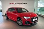 2024 Audi A1 Sportback 35 TFSI S Line 5dr S Tronic in Progressive Red Metallic at Birmingham Audi