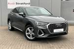 2020 Audi Q3 Sportback 35 TFSI S Line 5dr S Tronic in Daytona Grey Pearlescent at Stratford Audi