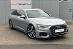 2024 Audi A6 Diesel Avant 40 TDI Quattro S Line 5dr S Tronic in Floret silver, metallic at Stratford Audi