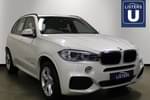 2016 BMW X5 Diesel Estate xDrive30d M Sport 5dr Auto in Solid - Alpine white at Listers U Hereford