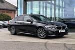 2021 BMW 3 Series Saloon 320i M Sport 4dr Step Auto in Black Sapphire metallic paint at Listers King's Lynn (BMW)