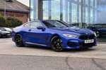 BMW 8 Series 840i M Sport Coupe in Portimao Blue at Listers King's Lynn (BMW)