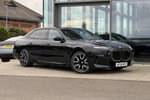 BMW 7 Series M760e xDrive in Black Sapphire metallic paint at Listers King's Lynn (BMW)