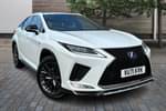 2021 Lexus RX Estate 450h 3.5 F-Sport 5dr CVT in White at Lexus Cheltenham