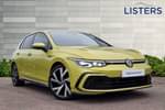 2020 Volkswagen Golf Hatchback 1.5 eTSI 150 R-Line 5dr DSG in Lime Yellow at Listers Volkswagen Loughborough