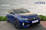 2024 Volkswagen T-Roc Hatchback 2.0 TSI 300 4MOTION R 5dr DSG in Lapiz Blue at Listers Volkswagen Nuneaton