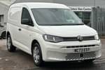 2023 Volkswagen Caddy Cargo C20 Diesel 2.0 TDI 122PS Commerce Plus Van in White at Listers Volkswagen Van Centre Worcestershire