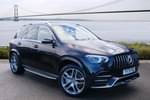 2022 Mercedes-Benz GLE AMG Estate 53 4Matic+ Premium 5dr 9G-Tronic (7 Seats) in Obsidian black metallic at Mercedes-Benz of Hull