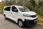 2020 Vauxhall Vivaro Life Diesel Estate 1.5 Turbo D 100PS Edition M 5dr in Solid - Jade white at Listers Volkswagen Van Centre Coventry