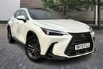 2023 Lexus NX Estate 350h 2.5 5dr E-CVT in White at Lexus Cheltenham