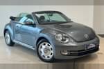 2014 Volkswagen Beetle Cabriolet 1.2 TSI Design 2dr in Metallic - Platinum grey at Listers U Northampton