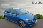 2020 Volkswagen Touran Diesel Estate 2.0 TDI R-Line 5dr DSG (7 Speed) in Caribbean Blue at Listers Volkswagen Coventry