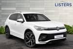 2024 Volkswagen Tiguan Diesel Estate 2.0 TDI R-Line 5dr DSG in Pure white at Listers Volkswagen Evesham