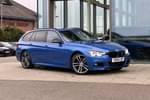 2019 BMW 3 Series Touring Special Edition 320d M Sport Shadow Edition 5dr Step Auto in Estoril Blue at Listers King's Lynn (BMW)