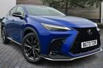 2023 Lexus NX Estate 350h 2.5 F-Sport 5dr E-CVT (Premium Plus Pack) in Blue at Lexus Coventry