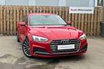 2017 Audi A5 Sportback 2.0 TFSI Quattro S Line 5dr S Tronic in Tango Red Metallic at Worcester Audi