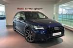 2021 Audi Q7 Diesel Estate 50 TDI Quattro Black Edition 5dr Tiptronic in Navarra Blue Metallic at Birmingham Audi