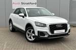 2017 Audi Q2 Estate 1.4 TFSI Sport 5dr S Tronic in Glacier White Metallic at Stratford Audi