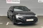 2023 Audi A3 Sportback S3 TFSI Quattro Vorsprung 5dr S Tronic in Mythos black, metallic at Coventry Audi