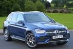 2020 Mercedes-Benz GLC Diesel Estate 300d 4Matic AMG Line Premium Pls 5dr 9G-Tronic in brilliant blue metallic at Mercedes-Benz of Boston