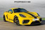 2020 Porsche 718 Cayman Coupe 4.0 GT4 2dr in Racing Yellow at Porsche Centre Hull