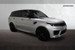 2022 Range Rover Sport Estate 3.0 P400 HST 5dr Auto in Hakuba Silver at Listers Land Rover Hereford