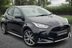 2023 Toyota Yaris Hatchback 1.5 Hybrid Excel 5dr CVT in Black at Listers Toyota Lincoln