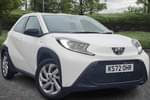 2023 Toyota Aygo X Hatchback 1.0 VVT-i Pure 5dr Auto in White at Listers Toyota Nuneaton