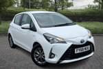 2018 Toyota Yaris Hatchback 1.5 Hybrid Icon 5dr CVT in White at Listers Toyota Lincoln