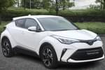 2023 Toyota C-HR Hatchback 2.0 Hybrid Design 5dr CVT in White at Listers Toyota Cheltenham