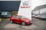 2019 SEAT Leon Hatchback 1.5 TSI EVO 150 FR Sport (EZ) 5dr in Red at Listers SEAT Coventry