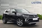 2024 Volkswagen T-Cross Estate 1.5 TSI R-Line 5dr DSG in Deep black at Listers Volkswagen Stratford-upon-Avon