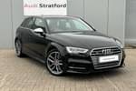 2019 Audi A3 Sportback S3 TFSI 300 Quattro 5dr S Tronic in Myth Black Metallic at Stratford Audi