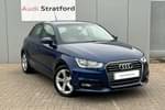 2018 Audi A1 Sportback 1.4 TFSI Sport Nav 5dr S Tronic in Scuba Blue Metallic at Stratford Audi