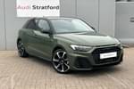 2024 Audi A1 Sportback 30 TFSI Black Edition 5dr S Tronic in District green, metallic at Stratford Audi